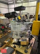 (2) SMS Roll Tak Labelers (Parts Machines) - Rigging Fee: $400