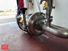 G&H Centrifugal Pump, Model: GHC/162FRP2 with Baldor S/S Clad 5 HP 3,480 RPM Motor, Mounted on S/S B