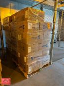 Pallets: Silgan Yellow and Red Screw Caps - Rigging Fee: $700