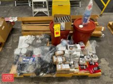 Assorted Thermo &Pressure Gauges, Homogenizer Drip Ring Springs, Wiring, Square-D Cabinet, Hardware,