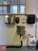 Sani-Lav S/S Hand Sink with Knee Controls, Bosch Water Heater, Paper Towel Dispenser, Soap Dispenser