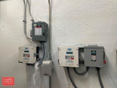 Leeson 2 HP Variable-Frequency Drives with Disconnects and Motor Starters - Rigging Fee: $300