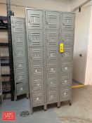 (2) 18-Door Lockers - Rigging Fee: $200