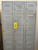 (2) 15-Door Lockers - Rigging Fee: $100
