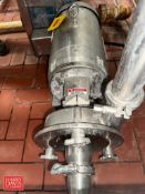 Fristam Centrifugal Pump, Model: FPX3532-175 with Baldor S/S Clad 10 HP 3,500 RPM Motor, Mounted on