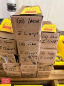 NEW 2” S/S Clamps - Rigging Fee: $50