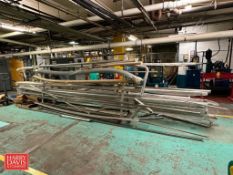 Rack with 400'+ Piping, Tubing and Suction Discharge Hose - Rigging Fee: $700