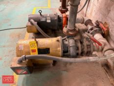 (2) Pumps with Motors - Rigging Fee: $300