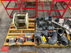 (2) Rigid Shop Vacs, (2) Stinger Wet/Dry Vacs, UPVC Fittings, Valves, Pipe Hangers, (3) Moisture Bar