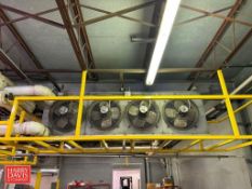 Krack 4-Fan Evaporators - Rigging Fee: $8,000
