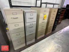 (5) Filing 4-Drawer Cabinets - Rigging Fee: $250