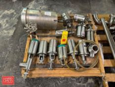 S/S Footed Motor and (12) S/S Valve Actuators - Rigging Fee: $150