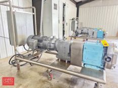 Waukesha Cherry-Burrell Positive Displacement Pump, Model: 210U2, Benshaw Advanced Control & Drives