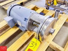 AMPCO Centrifugal Pump with 10 HP 3,500 RPM Motor - Rigging Fee: $150