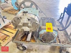 Waukesha Cherry-Burrell Positive Displacement Pump, Model: 060U2 with Yaskawa V1000