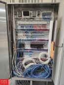 S/S NEMA-4 Electrical Panel with 24 VDC Power Supply, Relays and Allen-Bradley Flex I/O Modules