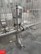 Alfa Laval Unique 2.5” Air Cross Body Valve (Subject to BULK BID) - Rigging Fee: $50