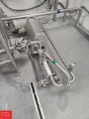 PCM Hy-Care Progressive Cavity Pump with 1.5” Clamp Connections and Nord .75 HP Motor with S/S Cover