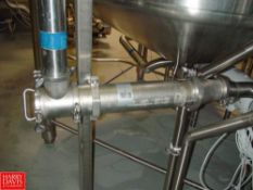 Alfa Laval 3” Clamp Angle Strainer - Rigging Fee: $150