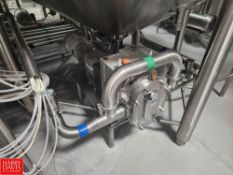 Fristam S/S Positive Displacement Pump, Model: FKL150, S/N: FKL1501004169, Mounted on S/S Base