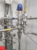 Alfa Laval 2” Valve Manifold with (1) Unique PMO Plus 2” Mixproof Double Seat Valve, (1) Unique 2”