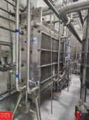 2010 APV S/S 3-Zone Plate Heat Exchanger, 26,000 LB/HR Cultured Yogurt Cooler, Model: R5R-15