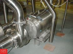 Alfa Laval S/S Centrifugal Pump, Model: LKH-15 with S/S Washdown 15 HP 3,500 RPM Motor