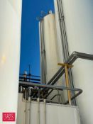 Walker 10,000 Gallon Jacketed 316 S/S Silo, S/N: VSHT-6109-R with Vertical Agitation, Sensors and