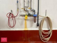 Hot Water Station with Hose, Filter and Valves - Rigging Fee: $100