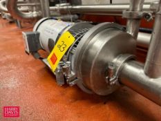 Centrifugal Pump with Baldor 5 HP 1,750 RPM Motor - Rigging Fee: $150