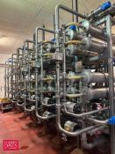 APV 28,475 PPH 7-Stage Reverse Osmosis Filtration System with (56) 8