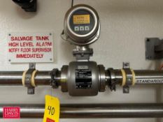 Endress+Hauser S/S Flow Meter, Model: ProMag H, S/N: A4014516000 - Rigging Fee: $150
