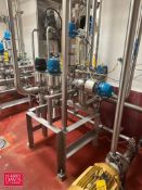 Tuchenhagen 316L S/S Air Valves in Manifold with S/S Rack - Rigging Fee: $175