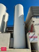 Walker 10,000 Gallon Jacketed 316 S/S Silo: 97” O/D, Model: VSHT, S/N: SPG-20798 with Vertical