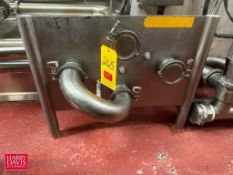 4-Port S/S Flowverter with End Caps, Clamps and Jumper - Rigging Fee: $150