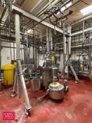 Vestil 4,000 LB Capacity Portable, Adjustable Height A-Frame Jib with 1.5 Ton Capacity Hoist and