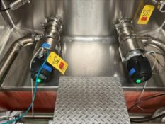 Tuchenhagen 316L S/S Tank Valves with Control Tops (For Lot 352) - Rigging Fee: $200