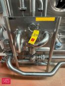 5-Port S/S Flowverter Stations with End Caps, Clamps and (2) Jumpers - Rigging Fee: $150