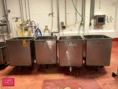 70 Gallon S/S Portable Totes PowerFlex - Rigging Fee: $400