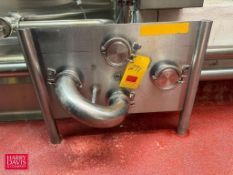 4-Port S/S Flowverter with End Caps, Clamps and Jumper - Rigging Fee: $150