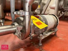 Waukesha Cherry-Burrell Centrifugal Pump, Model: C114, S/N: 100000242991109 with Baldor 2 HP 3,450