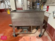 S/S Portable COP Trough: 4’ x 2' with Centrifugal Pump - Rigging Fee: $250