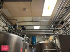 S/S Piping: 275'+, Fittings and Clamps - Rigging Fee: $400