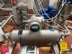 2020 Endress+Hauser 2” S/S Flow Meter, Model: ProMass S, S/N: R109F616000 with ProMass 300 Digital