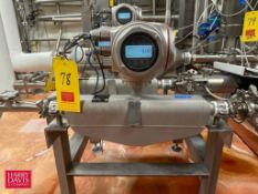 2020 Endress+Hauser 1” S/S Flow Meter, Model: ProMass S, S/N: R205C616000 with ProMass 300 Digital