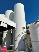 2009 Walker 30,000 Gallon Jacketed 316 S/S Silo, Model: VSHT, S/N: WEP-76801 with Horizontal