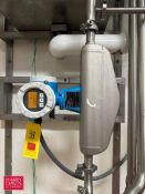 Endress+Hauser S/S Flow Meter, Model: ProMass S, S/N: MCOC1302000 - Rigging Fee: $200