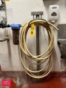 Hose Station with Filter, Valves and S/S Auto Hand Sink - Rigging Fee: $100