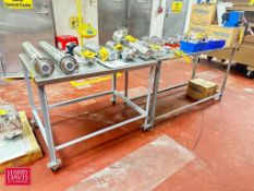 Assorted S/S Tables: 35” x 67