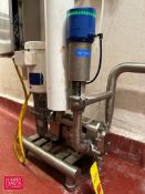 Ampco Positive Displacement Pump, S/N: 2164911-5-1 with Baldor 2 HP 1,755 RPM Motor: Mounted on S/S